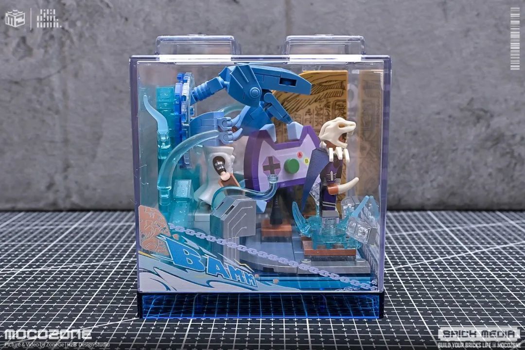 游戏王的X-BOX,这次砖区积木带来了天空角斗场