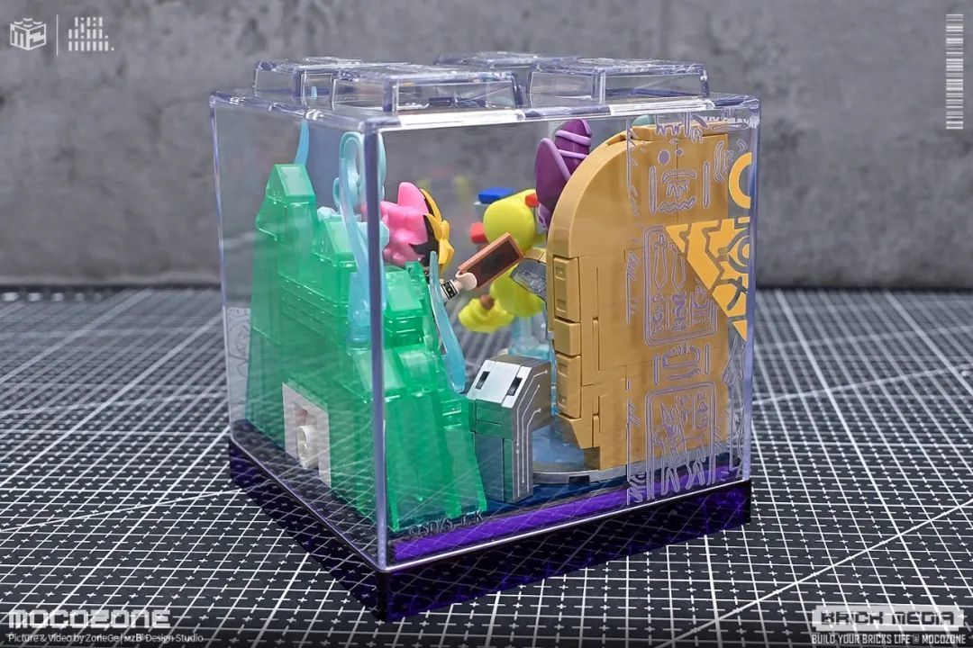游戏王的X-BOX,这次砖区积木带来了天空角斗场