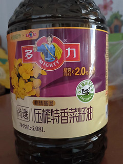 多力压榨特香菜籽油，美味即刻享受