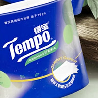 得宝（TEMPO）卷纸：苹果木味的温柔呵护