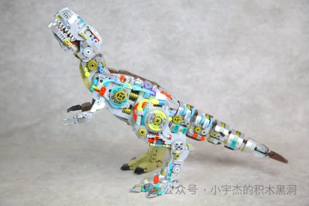 【小雨姐评测】 美及积木 13050 半机械霸王龙 Dinosaur REX
