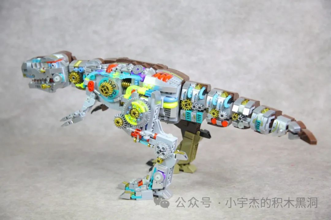 【小雨姐评测】 美及积木 13050 半机械霸王龙 Dinosaur REX