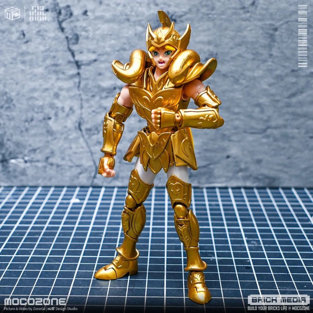 圣斗士黄金斗士！布鲁可积木人超越版再来重磅！