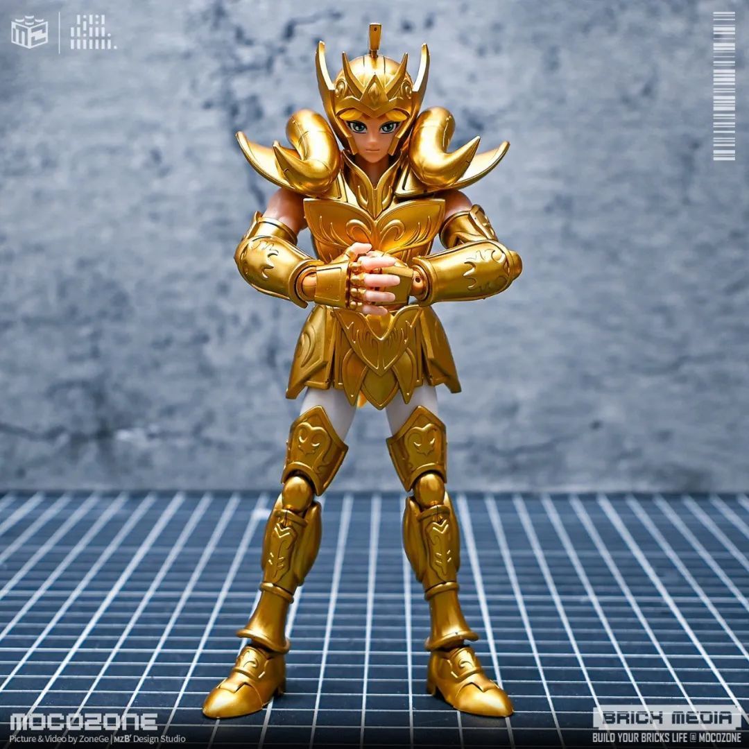 圣斗士黄金斗士！布鲁可积木人超越版再来重磅！