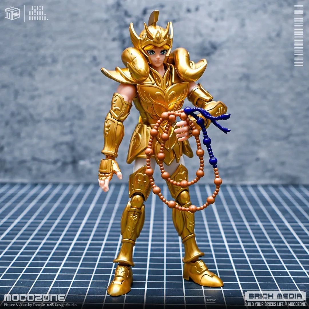 圣斗士黄金斗士！布鲁可积木人超越版再来重磅！