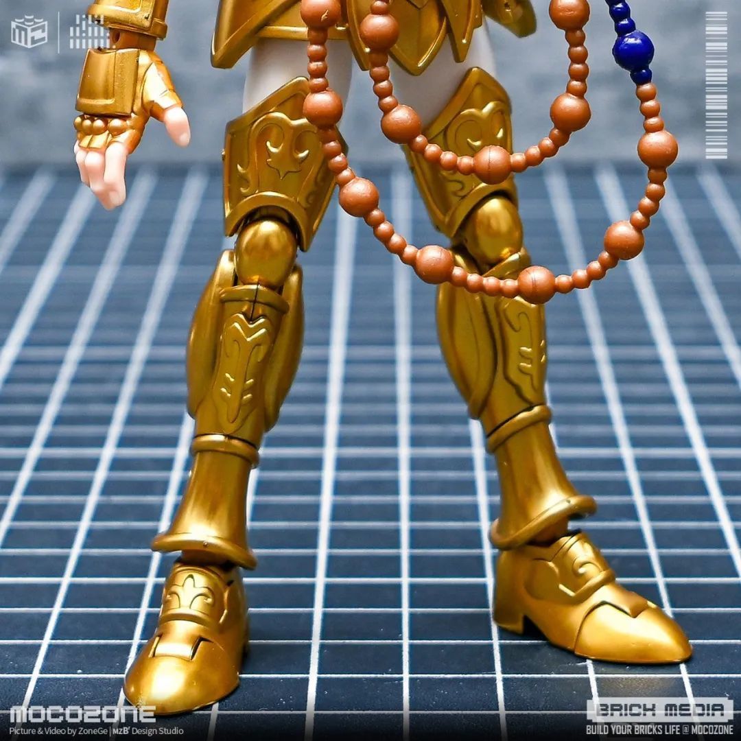 圣斗士黄金斗士！布鲁可积木人超越版再来重磅！