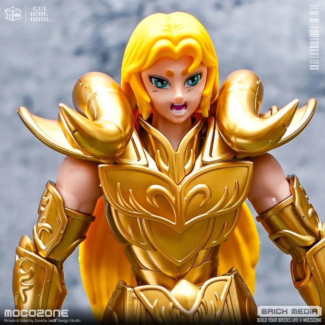 圣斗士黄金斗士！布鲁可积木人超越版再来重磅！