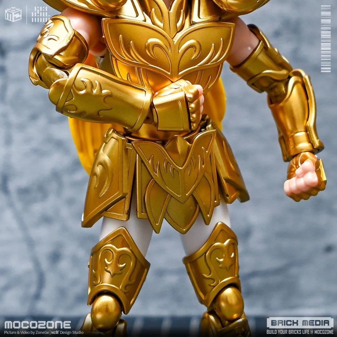 圣斗士黄金斗士！布鲁可积木人超越版再来重磅！