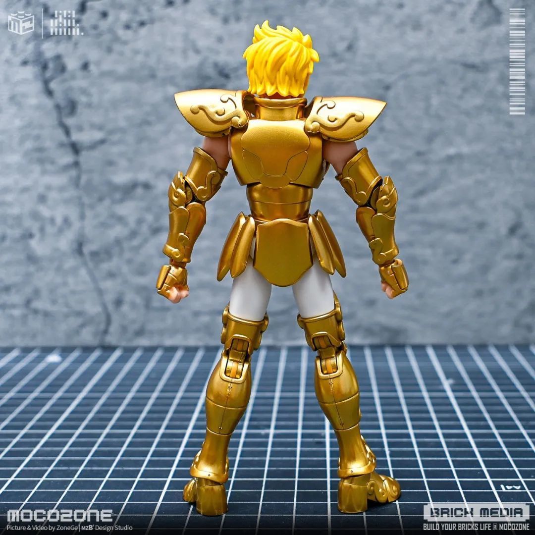 圣斗士黄金斗士！布鲁可积木人超越版再来重磅！
