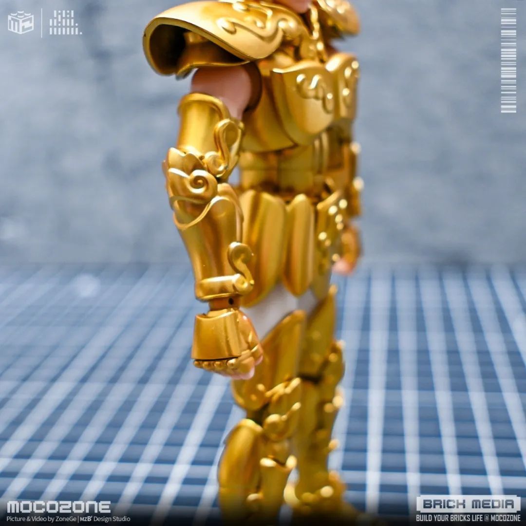 圣斗士黄金斗士！布鲁可积木人超越版再来重磅！