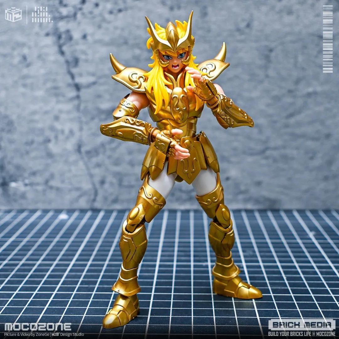 圣斗士黄金斗士！布鲁可积木人超越版再来重磅！