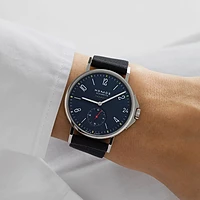 探索NOMOS Ahoi Neomatik 38 DATE ATLANTIC腕表的精湛设计与功能