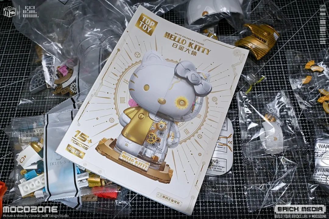 HELLO KITTY的白金大体！这个也太好看了！