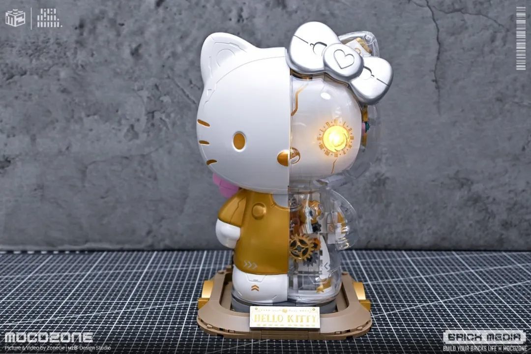 HELLO KITTY的白金大体！这个也太好看了！