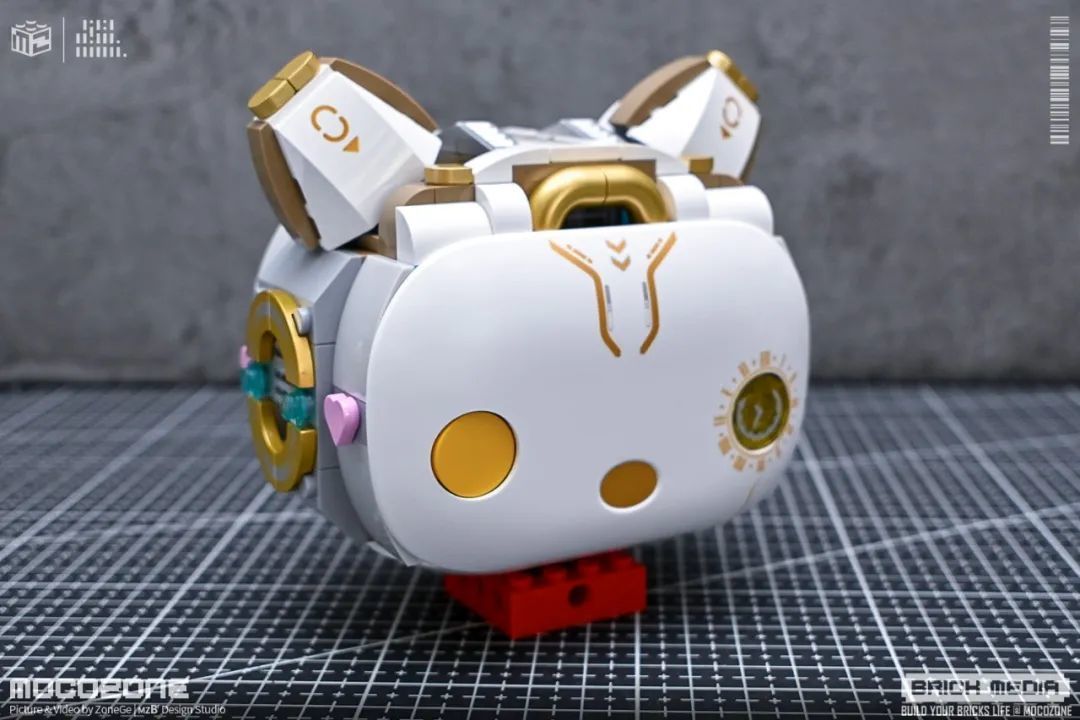 HELLO KITTY的白金大体！这个也太好看了！