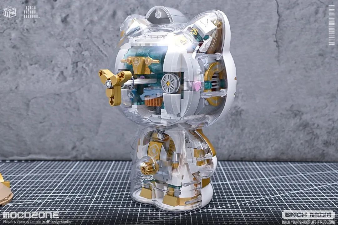 HELLO KITTY的白金大体！这个也太好看了！
