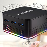 神舟发布 mini PC8S 迷你主机，巴掌大、N150 处理器、丰富扩展