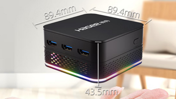 神舟发布 mini PC8S 迷你主机，巴掌大、N150 处理器、丰富扩展