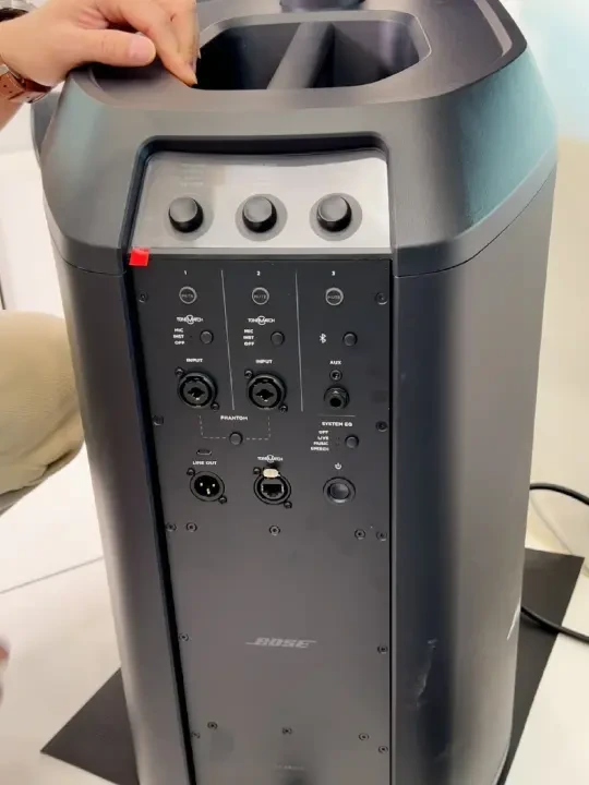 讲解BOSE pro16,今天是操作面板的讲解