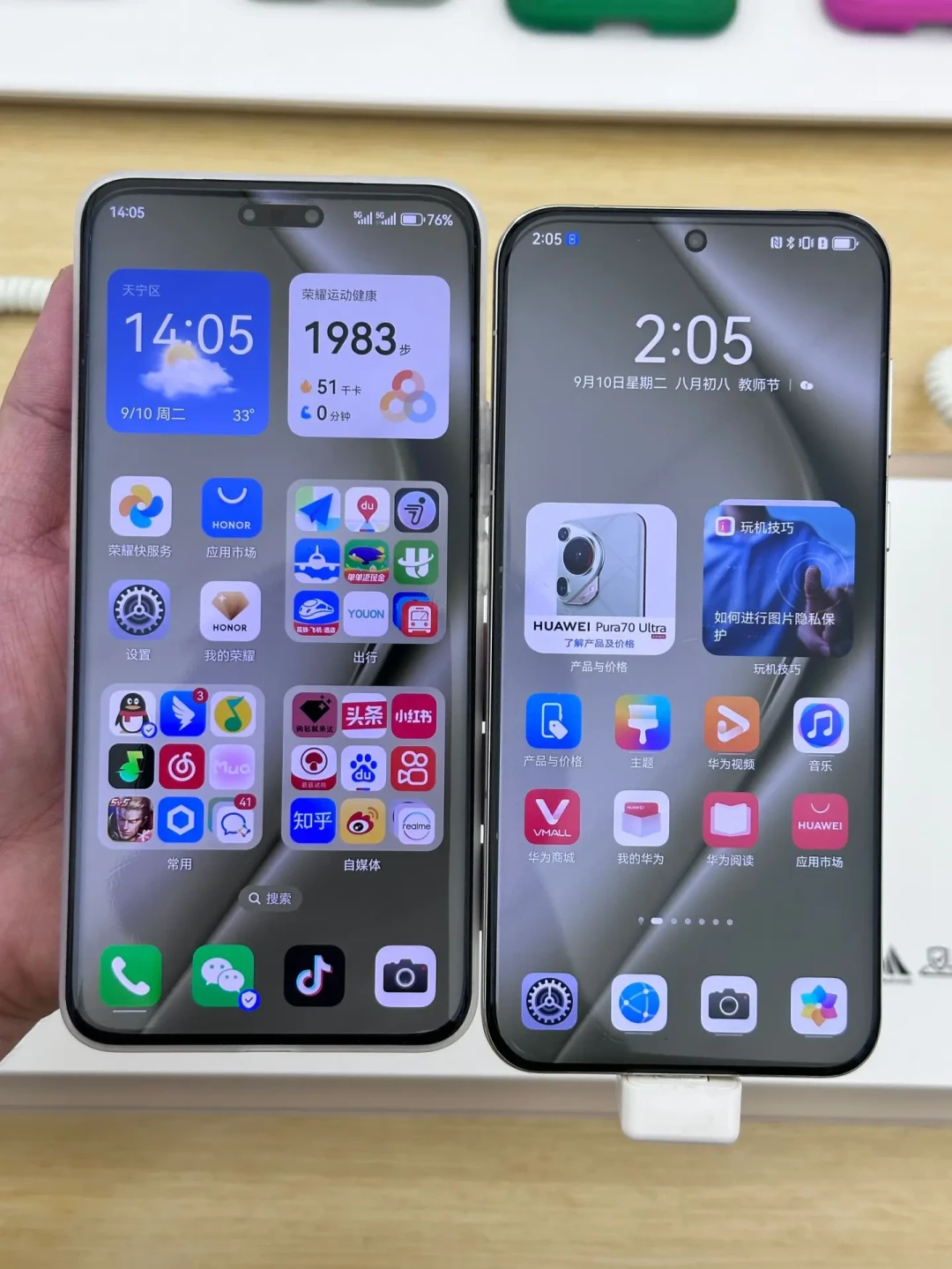 荣耀Magic6Pro vs 华为Pura70Ultra：续航、拍摄及使用体验全方位对比