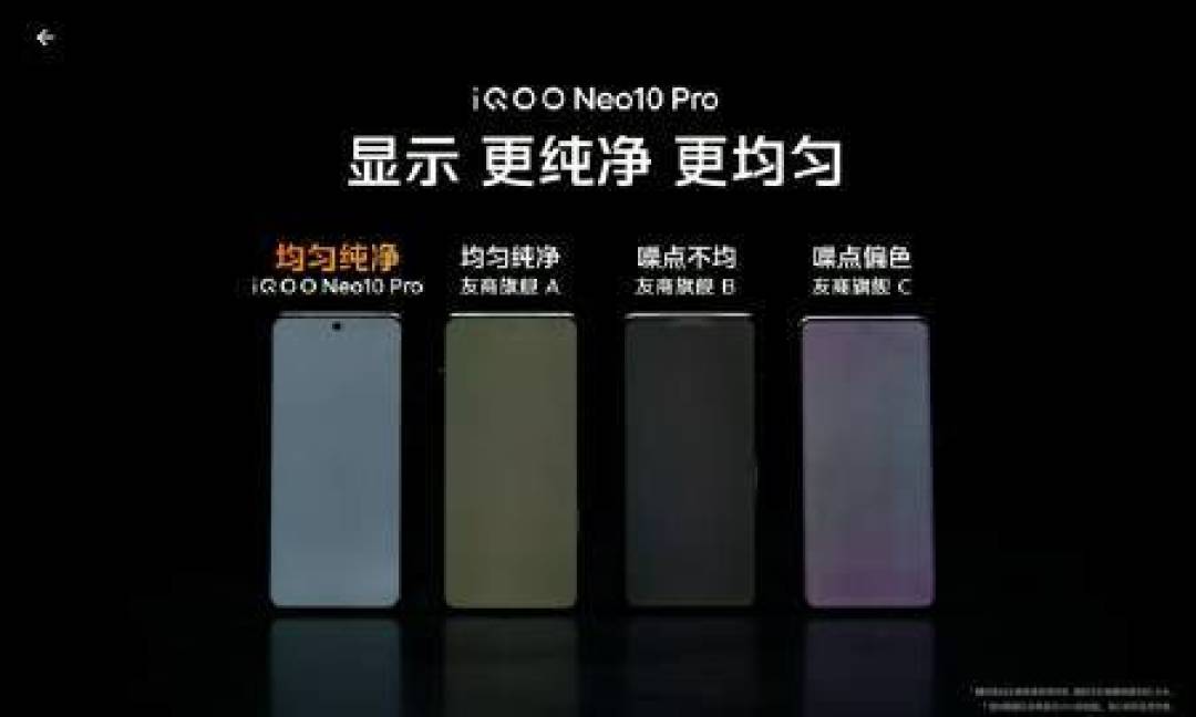 iQOO Neo10系列屏幕调校和护眼黑科技全解析