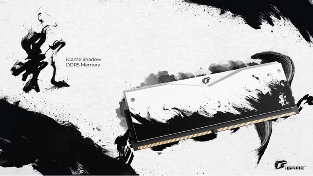 七彩虹发布 iGame Shadow “影” 系列 DDR5 内存，水墨中国风设计