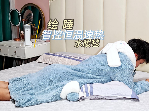 绘睡恒温速热水暖毯:冬日睡眠新宠，温暖整晚不干燥！