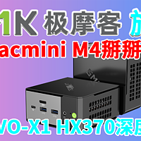 和Macmini M4能掰掰手腕？HX370又添新旗舰极摩客EVO-X1深度测试