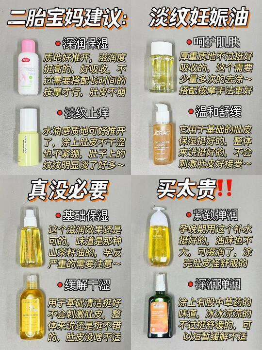 孕妈必看！热门止痒妊娠油做好功课不吃亏