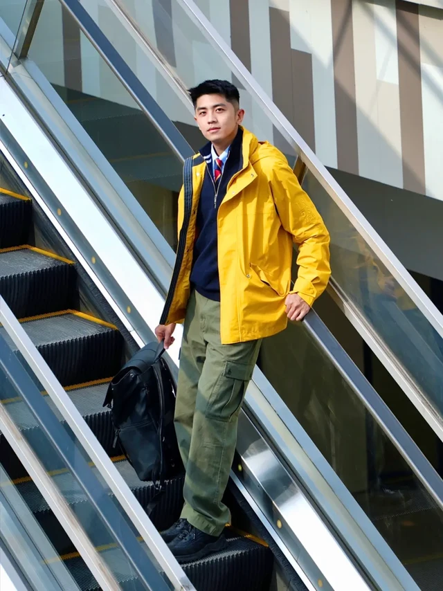 艾高职男，1套秋冬上班族「叠穿公式」💛