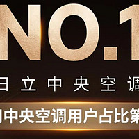 日立NO.1！家用中央空调市场用户占比第一