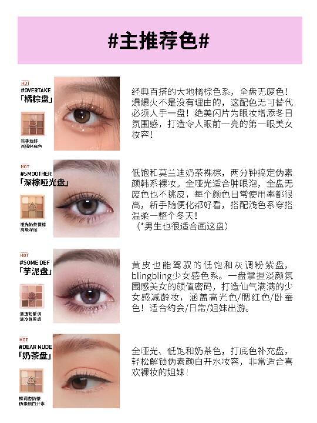 内容精选集|眼影盘推荐美妆爱好者值得一试的好物合集