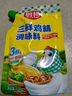 厨邦三鲜鸡精加嘴装，让美食更诱人！