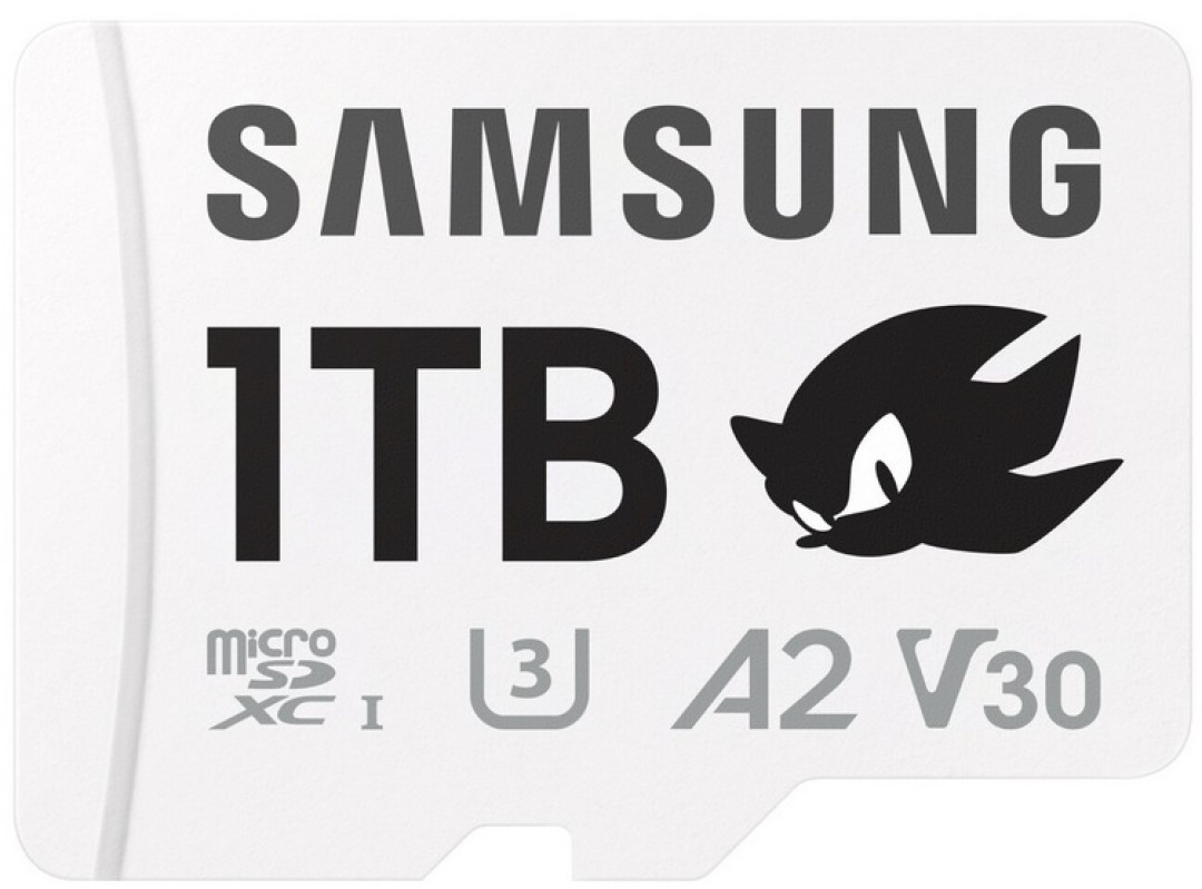 三星联合世嘉发布《刺猬索尼克》PRO Plus microSD 储存卡
