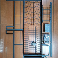 很实用的帅仕厨房水槽置物架沥水架洗碗碟架