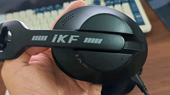 iKF V1 灰鲭鲨头戴式无线蓝牙游戏耳机