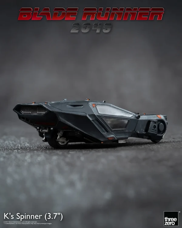 新品发售：threezero 银翼杀手2049 K回旋车 3.7寸 收藏可动模型