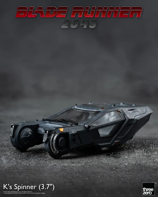 新品发售：threezero 银翼杀手2049 K回旋车 3.7寸 收藏可动模型