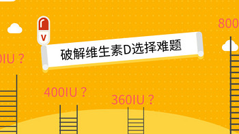 维生素D多数人都选错了！360IU、400IU、600IU、800IU到底怎么选？