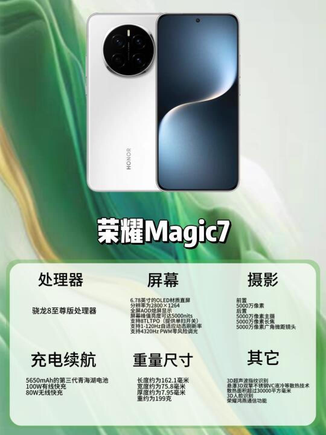 荣耀Magic7完整测评：续航领先 屏幕出色 相机升级 颜值在线