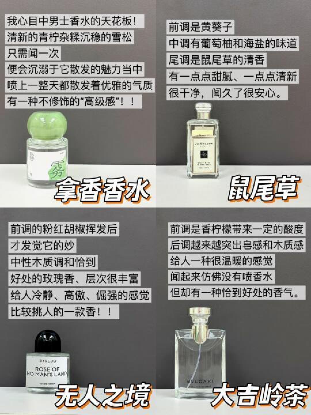 从气质、场合、品牌挑选适合自己的男士香水