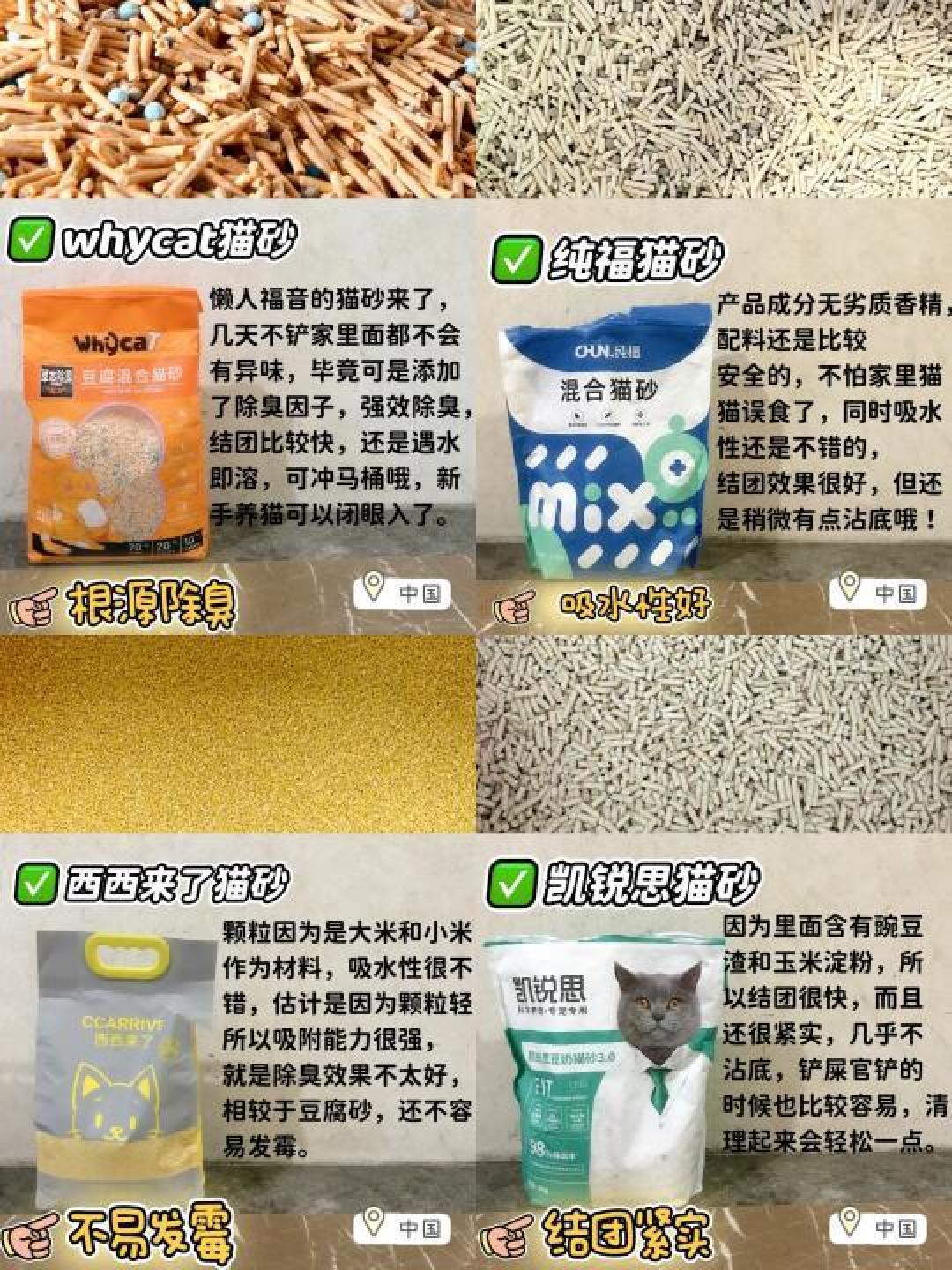 精选内容集|猫砂大比拼,找出最合适的除臭猫砂产品