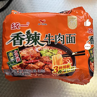 统一香辣牛肉面，舌尖热辣风暴