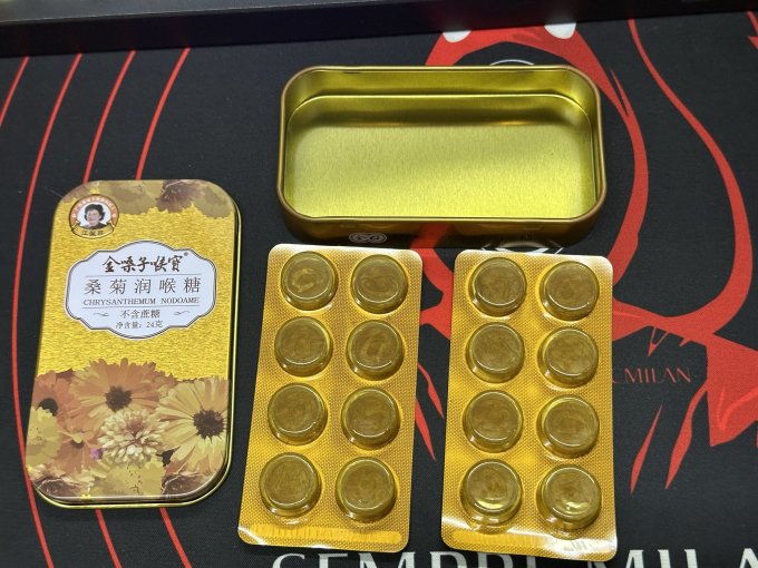 金嗓子糖果巧克力