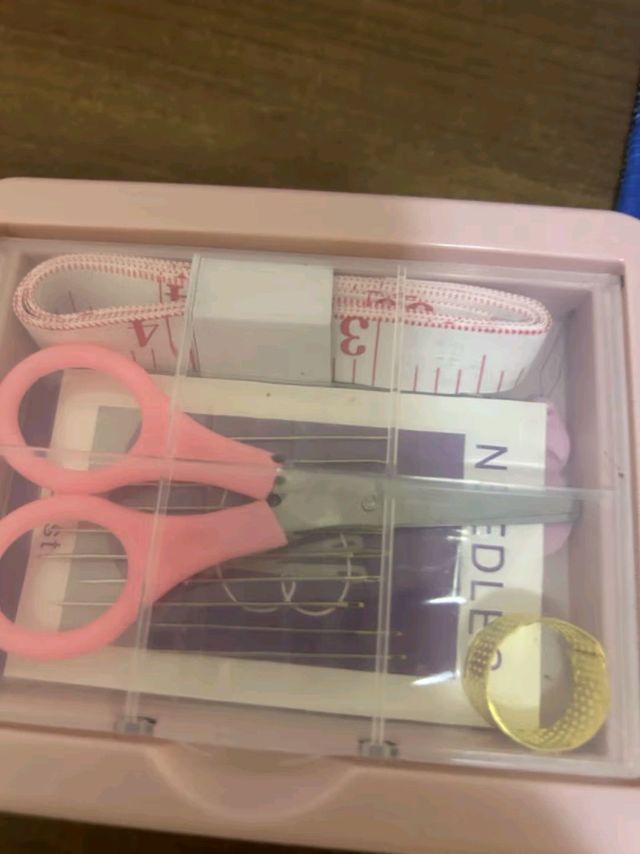 今年学会了针线活