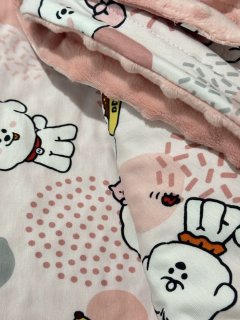 iBaby恒温婴儿安抚被，豆豆毯豆豆绒，买了两床还不够！