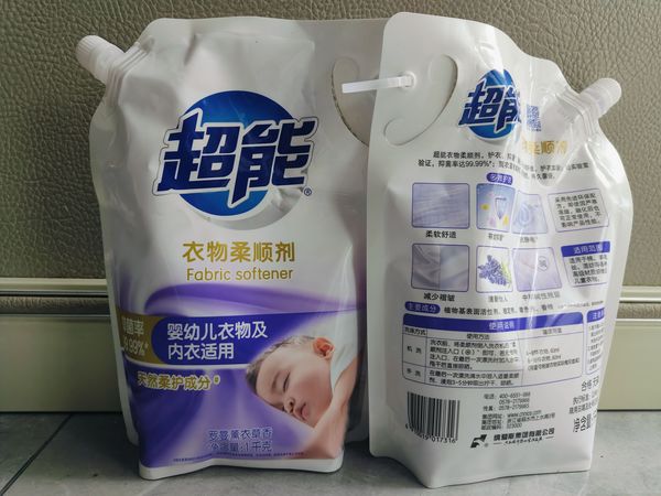袋装的柔顺剂还是划算，6块钱买4斤！