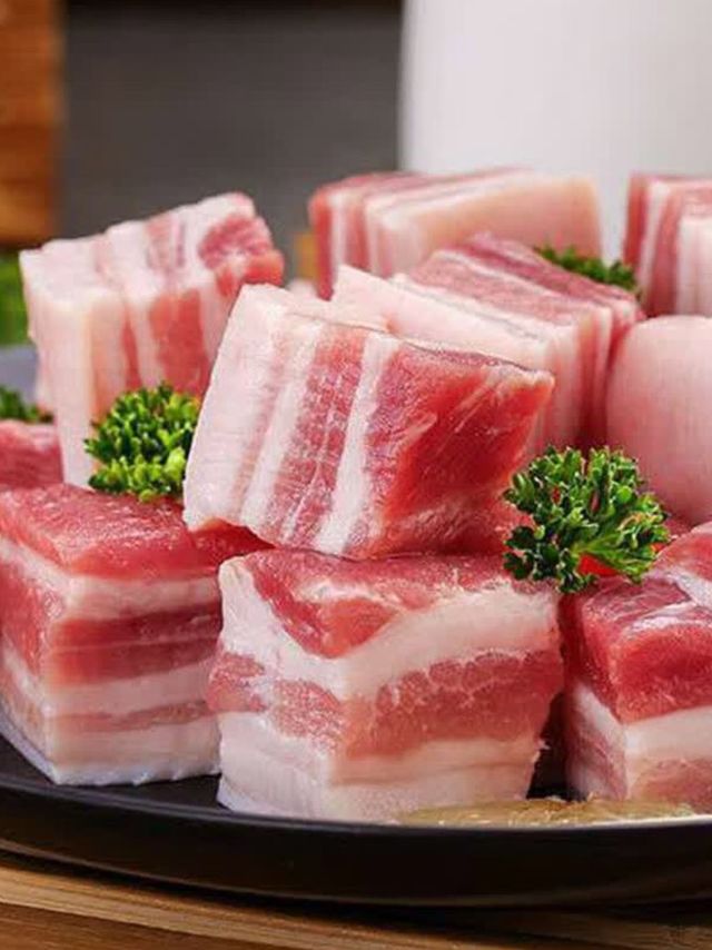 跑山猪五花肉，红烧肉优选食材！