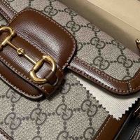 Gucci Horsebit 1955 bag小个子选哪个尺寸？