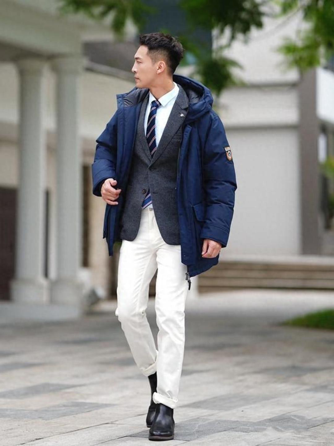 让中年男人穿得高级:羽绒服挑选与搭配技巧